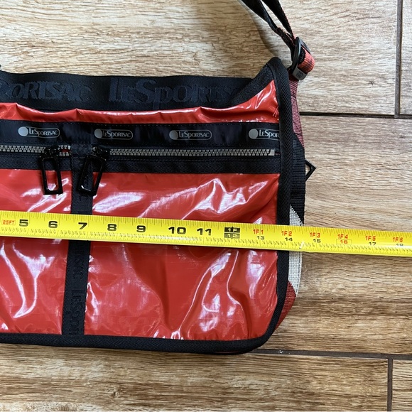 Lesportsac Deluxe Everyday Bag Messenger Bag Aztec Burnt Orange - Picture 15 of 16